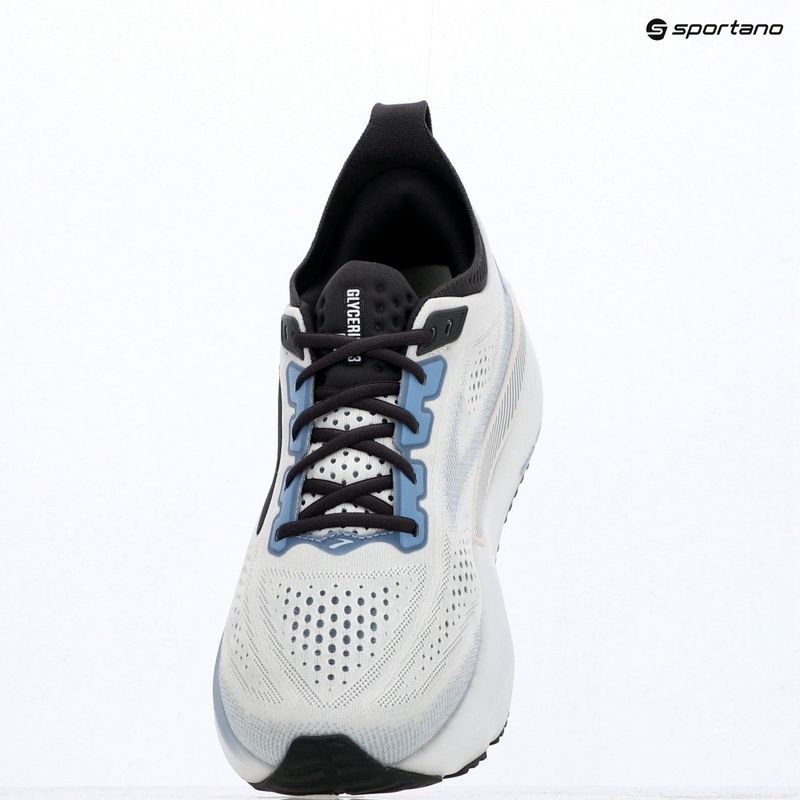 Pánské běžecké boty Brooks Glycerin GTS 23 white/rain/baltic sea 9