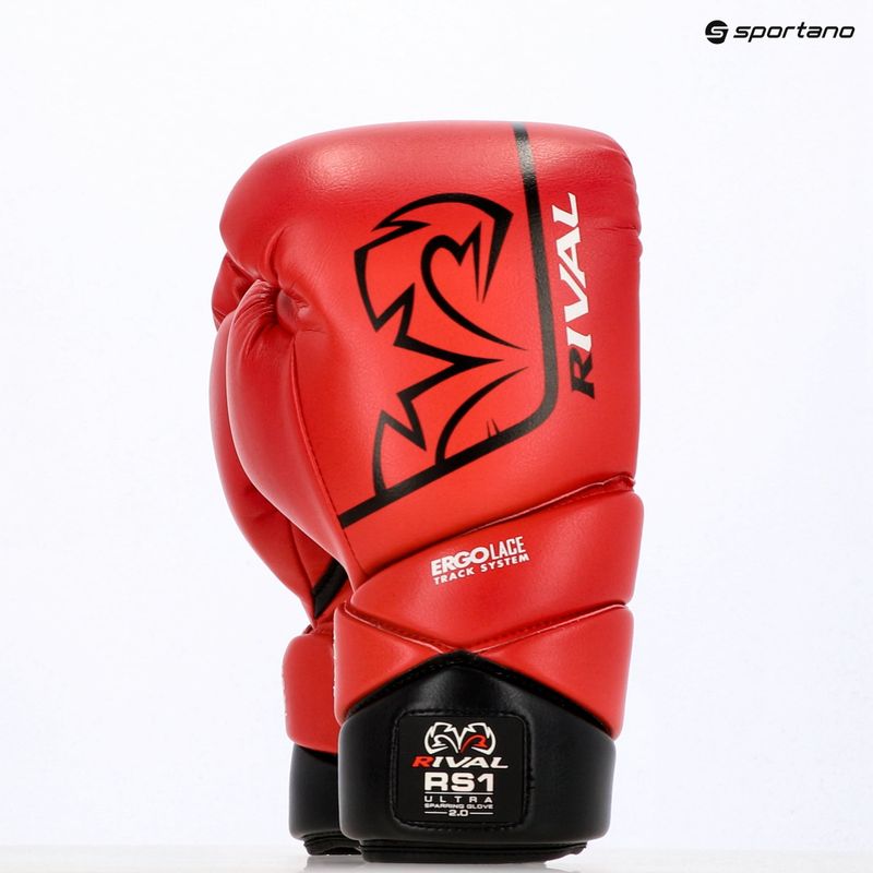 Boxerské rukavice Rival RS1 Ultra Sparring 2.0 red 7
