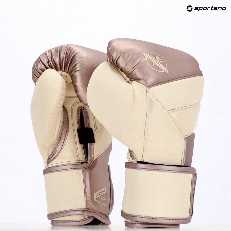 Boxerské rukavice Hayabusa T3 rose gold 8