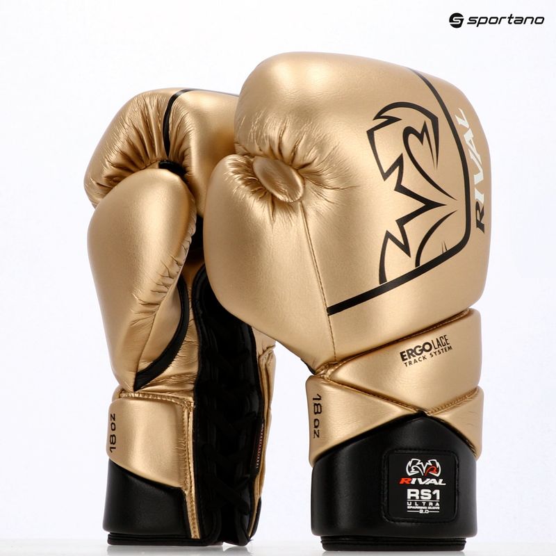 Boxerské rukavice Rival RS1 Ultra Sparring 2.0 gold 7