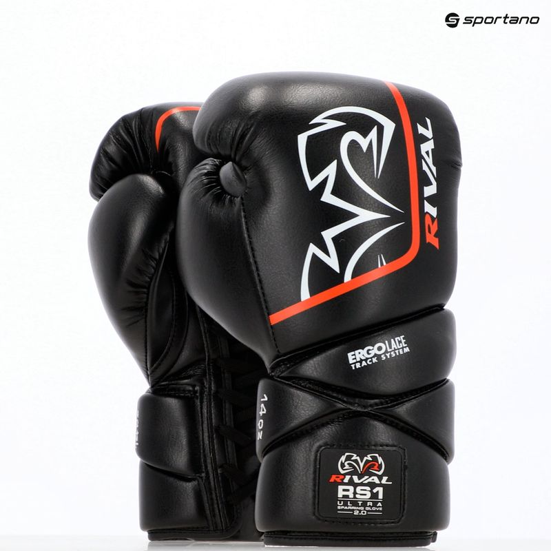 Boxerské rukavice Rival RS1 Ultra Sparring 2.0 black 14