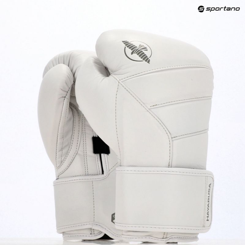 Boxerské rukavice Hayabusa T3 Kanpeki arctic white 15