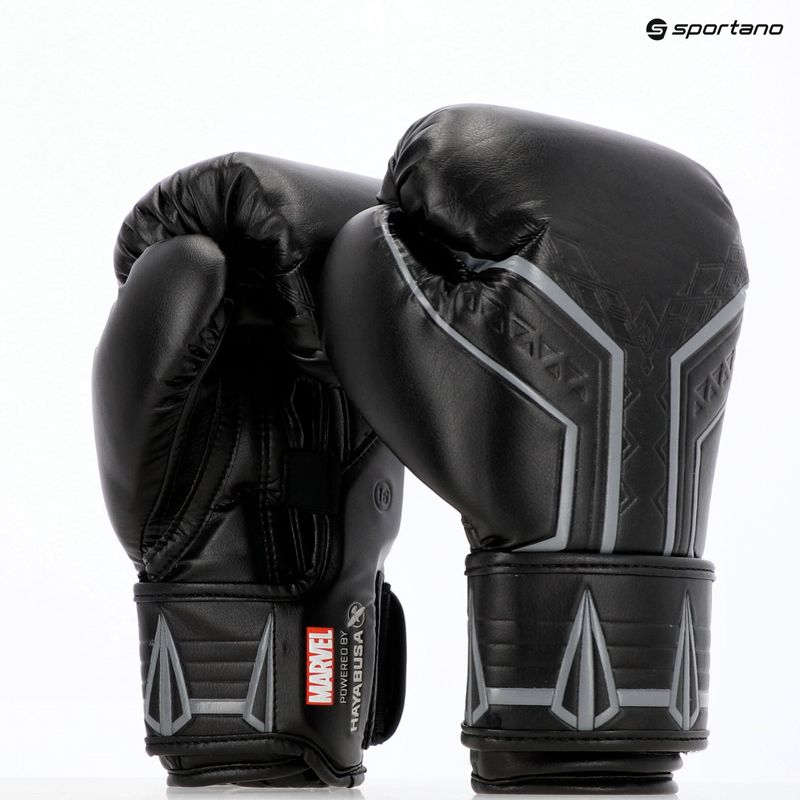 Boxerské rukavice Hayabusa Black Panther black 19
