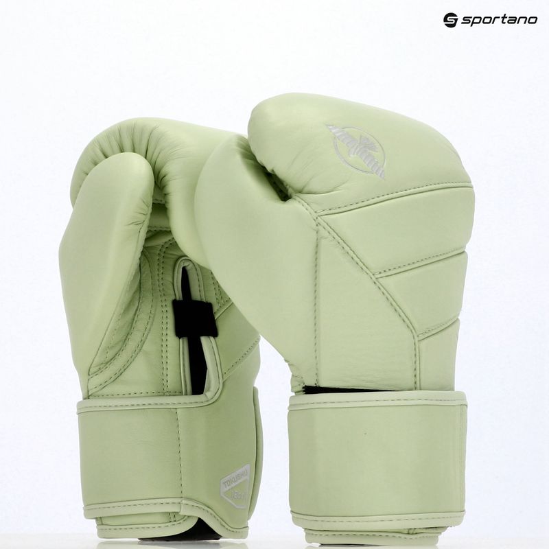 Boxerské rukavice Hayabusa T3 Kanpeki summer moss green 14