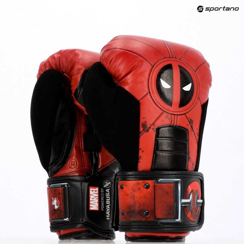 Boxerské rukavice Hayabusa Deadpool red/black 13