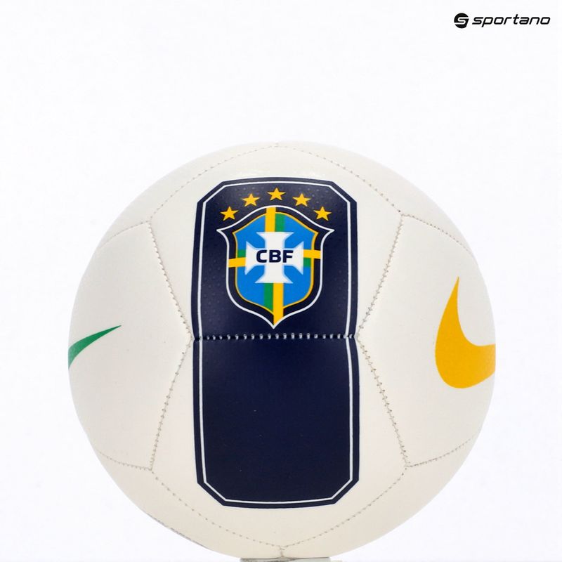 Míč na minifotbal Nike Skills Brazil white size 1 4