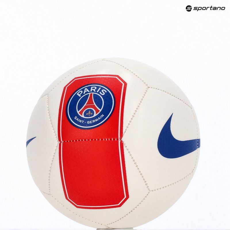 Míč na minifotbal Nike Skills Paris-Saint Germain white/university red size 1 5