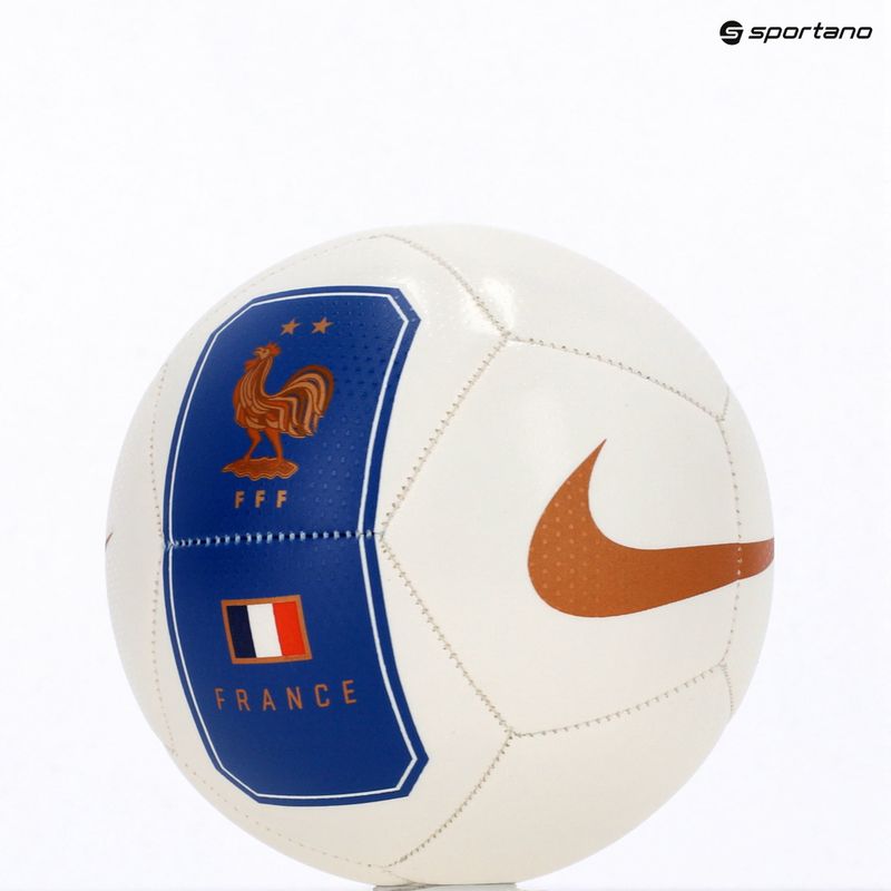 Míč na minifotbal Nike Skills France white size 1 5