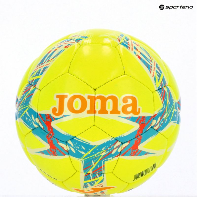 Fotbalový míč Joma Dali III yellow/fluor turquoise velikost  4 7