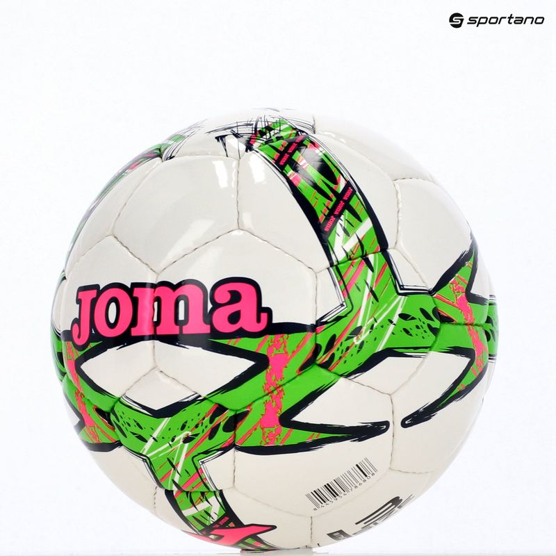 Fotbalový míč Joma Dali III green fluor/pink/navy velikost  3 7