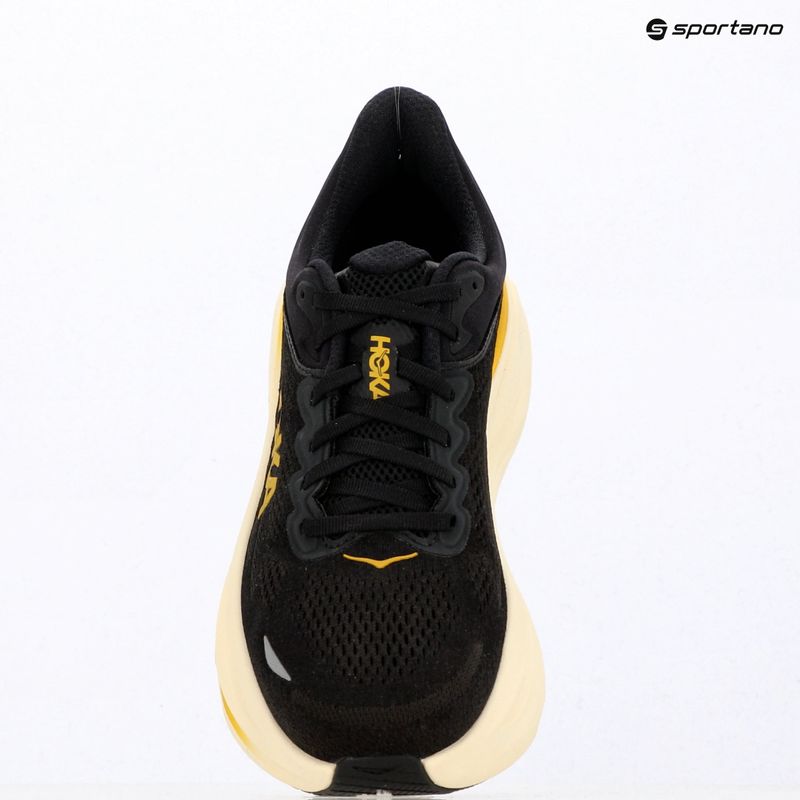 Pánské běžecké boty Hoka Bondi 9 carbon black/yellow gold 9