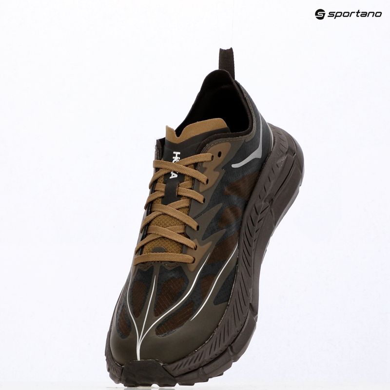 Boty Hoka Mafate Speed 4 Lite tree bark cast iron 9