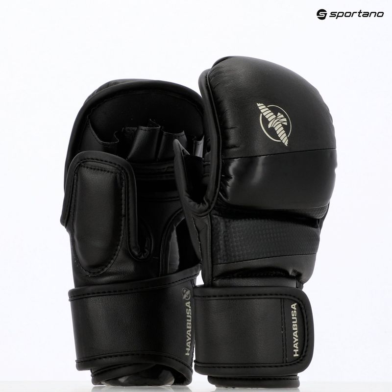 Grapplingové rukavice Hayabusa T3 Hybrid black 8