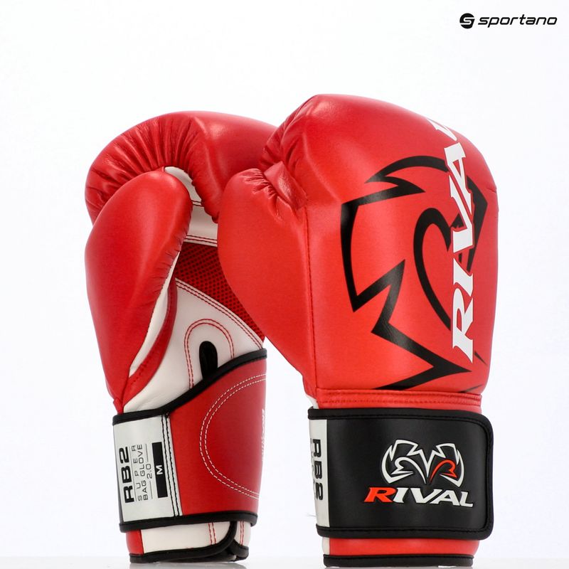 Boxerské rukavice MMA Rival RB2 Super Bag 2.0 red 3