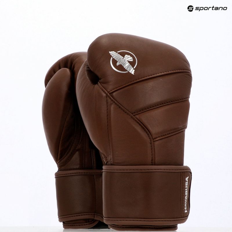 Boxerské rukavice Hayabusa T3 Kanpeki walnut brown 8