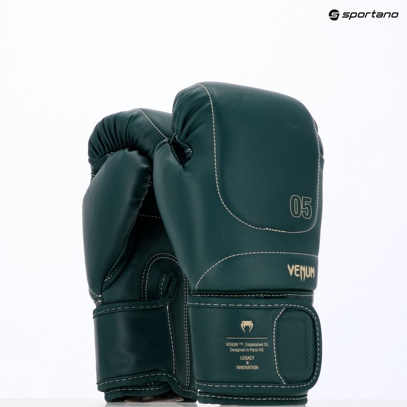 Pánské boxerské rukavice Venum Impact Evo 16 OZ emerald green 7