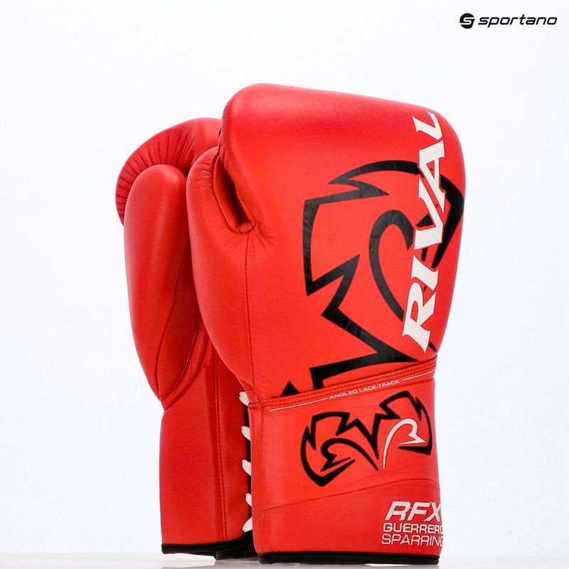 Boxerské rukavice Rival RFX-Guerrero Sparring-HDE-F červené 5