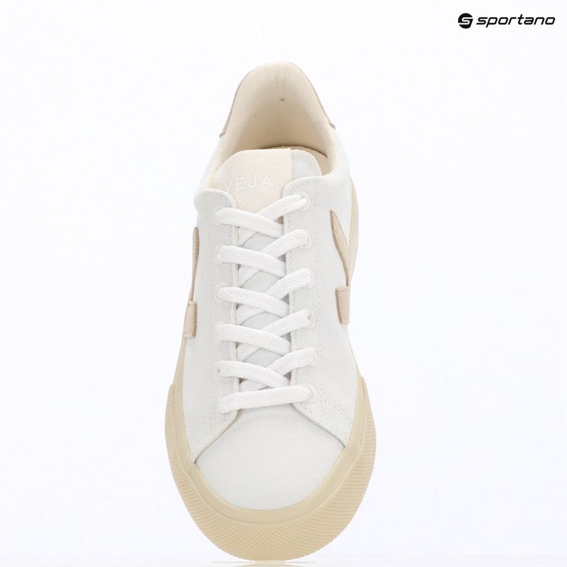 Dámské boty VEJA Campo Canvas white/sable 9
