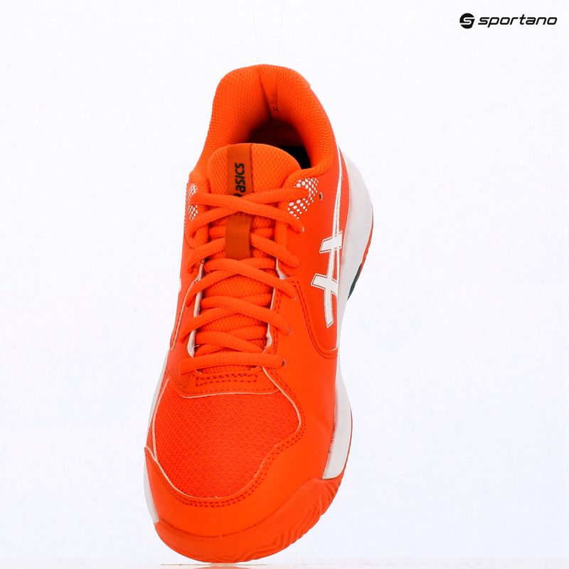 Boty na padel ASICS Gel-Dedicate 9 Padel GS energy orange/white 9