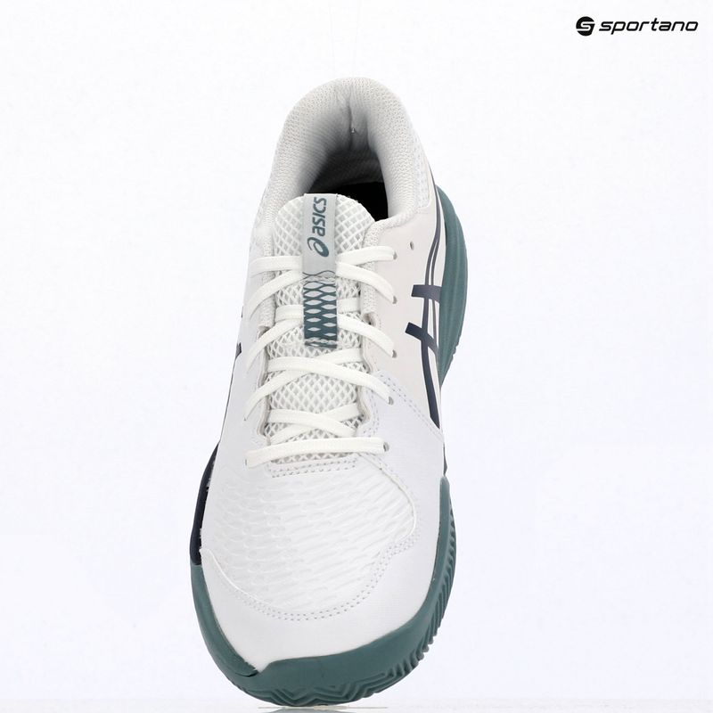 Dětské tenisové boty ASICS Gel-Resolution X GS Clay white/midnight 9