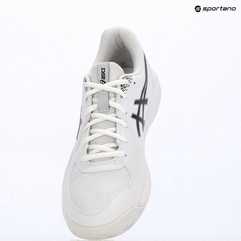 Pánské tenisové boty ASICS Gel-Dedicate 9 Clay white/black 9