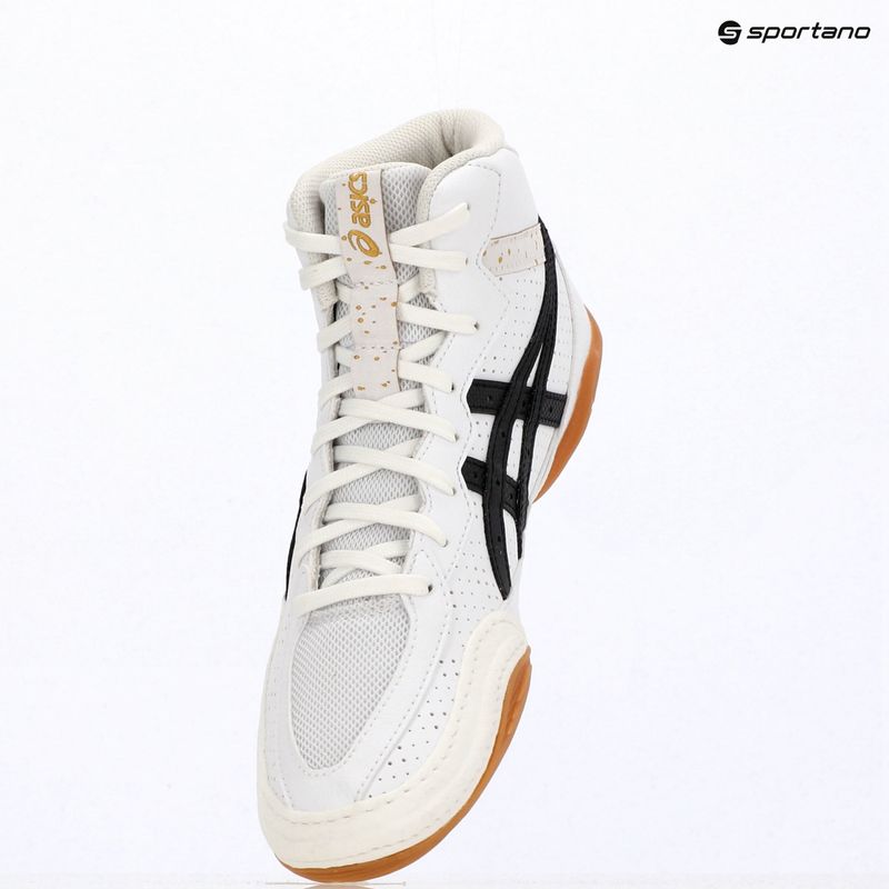 Zápasnické boty ASICS Matflex 8 white/black 9