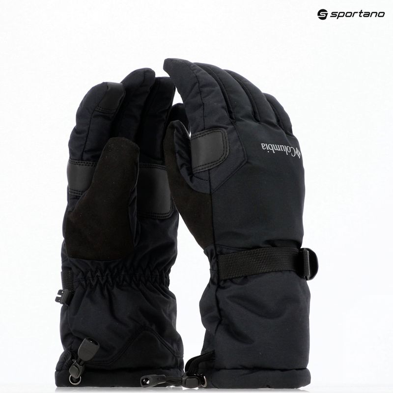 Pánské trekingové rukavice Columbia Arctic Slope Sleeker black 9