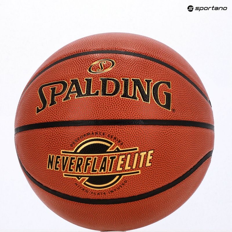 Basketbalový míč Spalding NeverFlat Elite 76573Z velikost 7 5