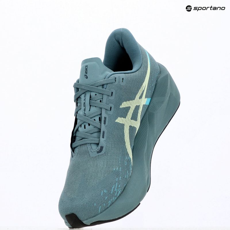 Pánské běžecké boty ASICS Novablast 6 foggy teal/illuminate yellow 9