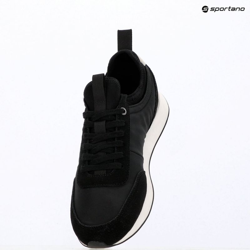 Pánské boty Calvin Klein YM0YM01414 Retro Runner Sock Laceup Mix matte black/bright white 9