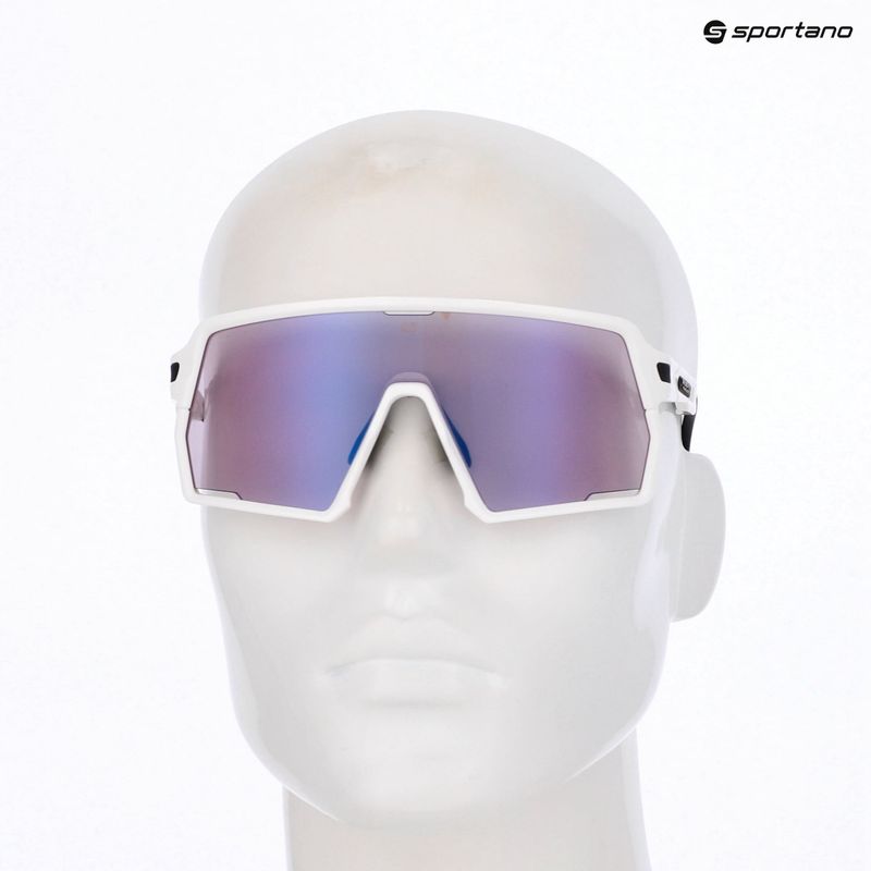 Sluneční brýle Rudy Project Kelion white glossy/impactx photochromic 2 laser purple 8