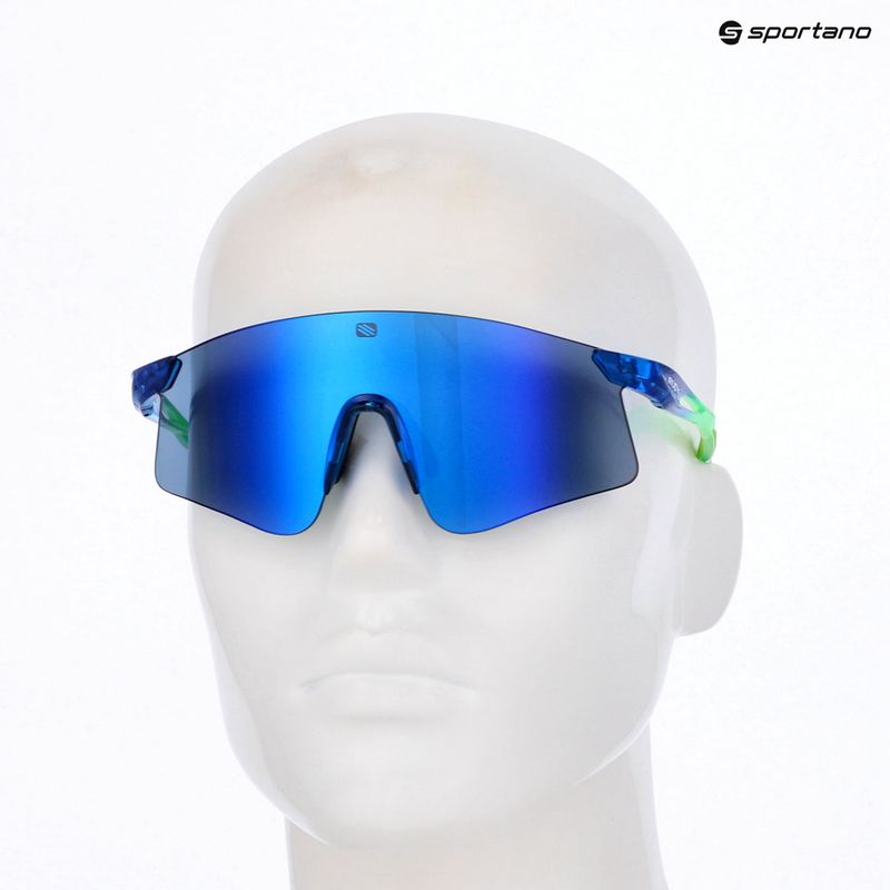 Sluneční brýle Rudy Project Astral X crystal blue-green fluo gloss/multilaser blue 8