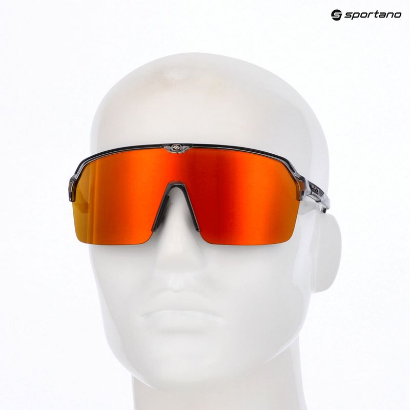 Sluneční brýle Rudy Project Spinshield Air crystal ash/multilaser orange 8