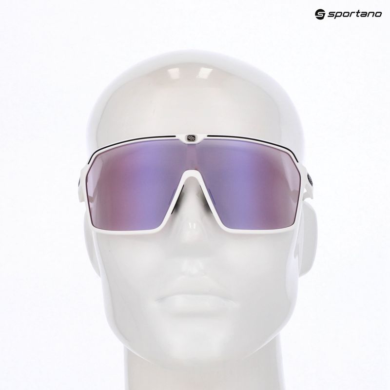 Sluneční brýle Rudy Project Spinshield white matte/impactx photochromatic 2 laser purple 8