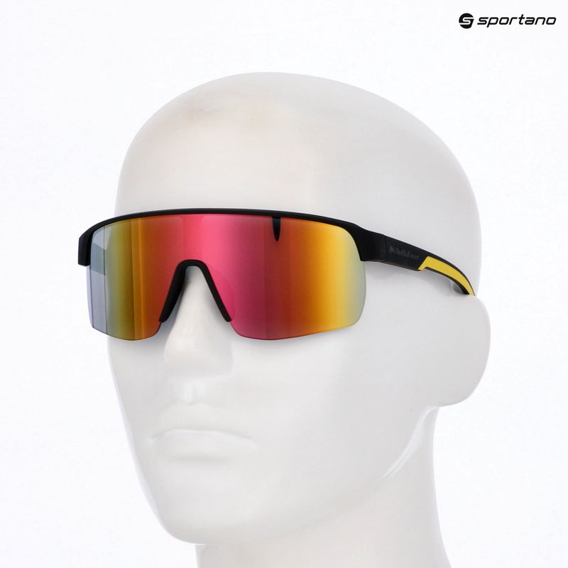 Sluneční brýle Red Bull SPECT Dakota black/brown with pink yellow mirror 6