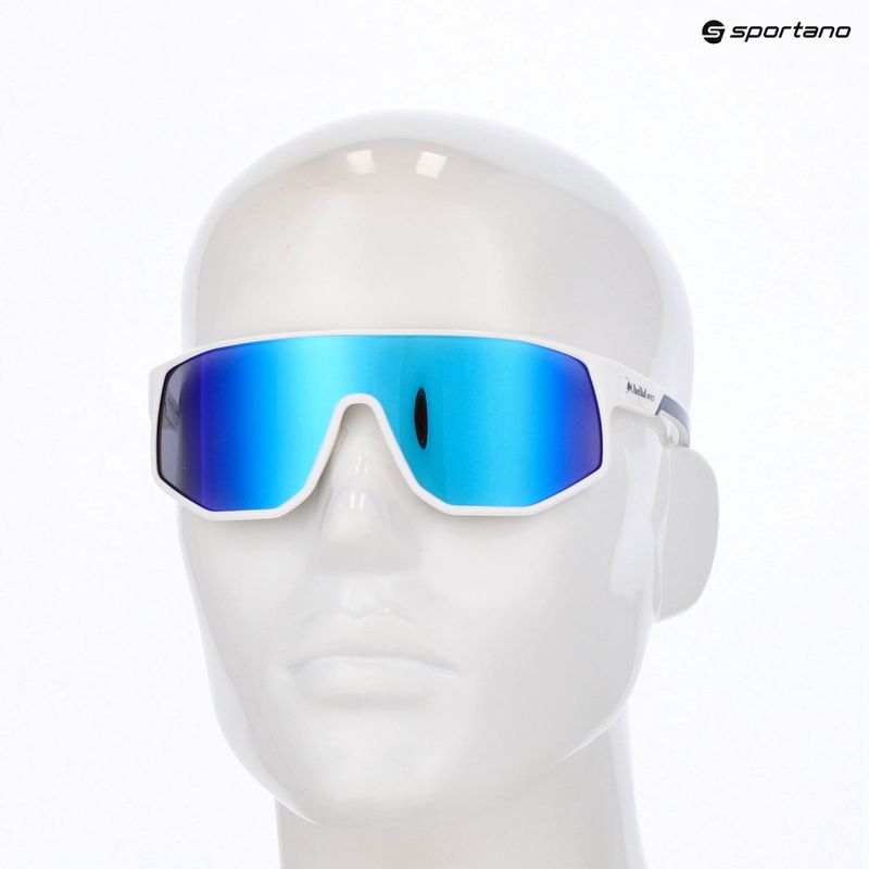 Sluneční brýle Red Bull SPECT Dash white/smoke with blue mirror 6