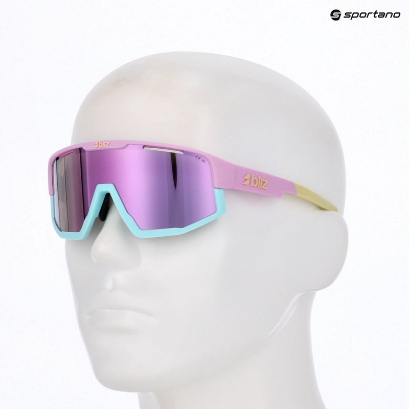 Sluneční brýle  Bliz Fusion Small matt pastel purple/brown/pink multi 8