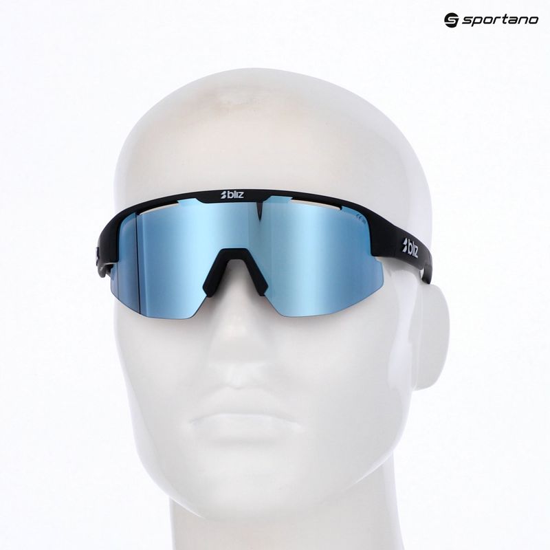 Sluneční brýle  Bliz Matrix Small matte black/smoke/ice blue multi 8