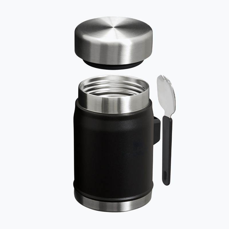 Termos na jídlo Stanley Legendary Food Jar + Spork 400 ml černý 2.0 3