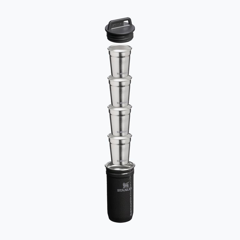 Turistické kalíšky Stanley Pre-Party 60 ml 4 pack Hammertone Black 3
