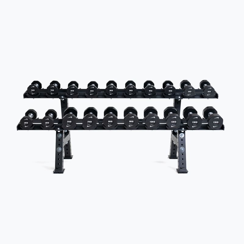 Stojan na činky Nike Strength Urethane Dumbbell Rack black 2