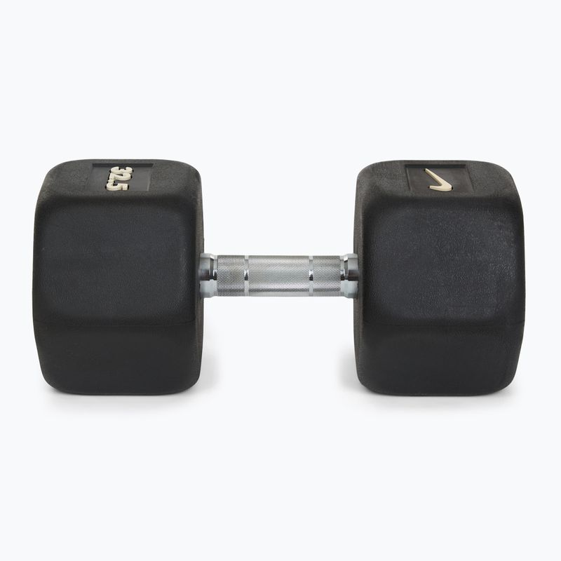 Pogumovaná činka Nike Strength Hex Dumbbell 32,5 kg black/white 3