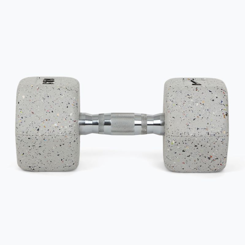 Pogumovaná činka Nike Strength Grind Hex Dumbbell 12,5 kg wolf grey 3