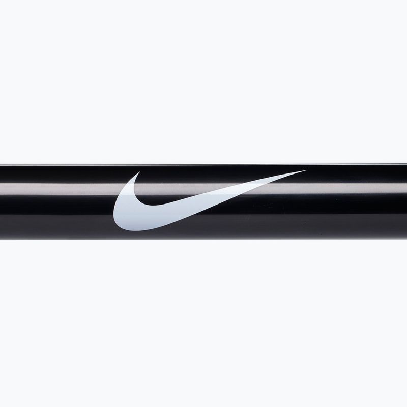 Rovná osa Nike Strength Chrome Barbell black chrome swoosh 3