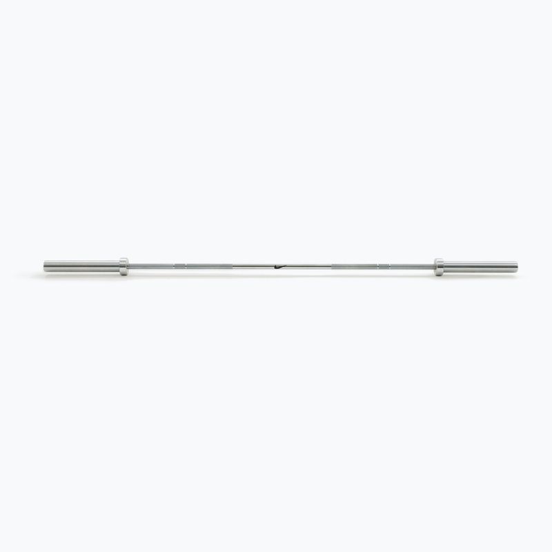 Rovná osa Nike Strength Hard Chrome Barbell chrome swoosh 2