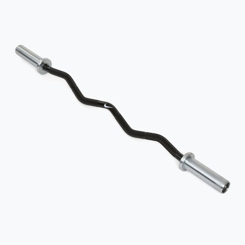 Lomená osa Nike Strength Curl Bar black swoosh 2