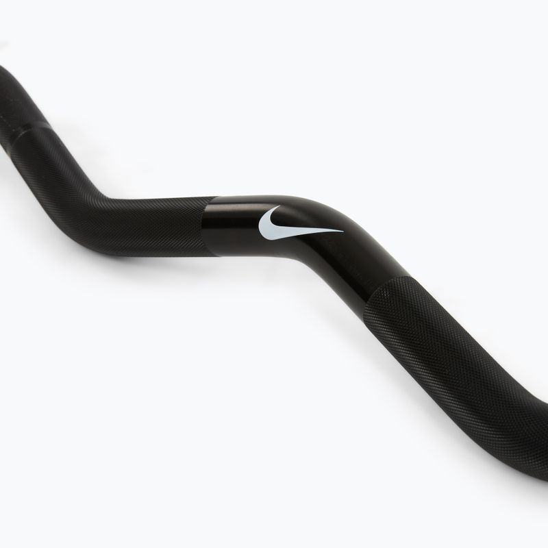 Lomená osa Nike Strength Curl Bar black swoosh 4