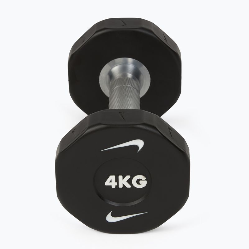 Činky Nike Strength Pro Urethane Dumbbell 2 x 4 kg black/white 2