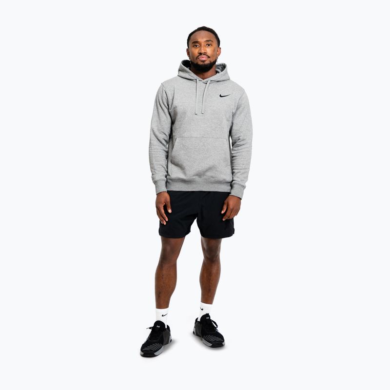 Pánská mikina Nike Strength S&C Hoodie heather grey/black 2