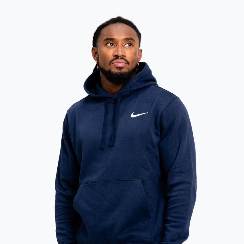 Pánská mikina Nike Strength S&C Hoodie navy/white 4